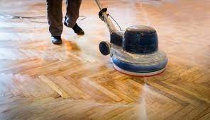 Floor polishing